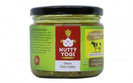 Nutty Yogi Detox Ghee Tadka   Glass Jar  250 grams